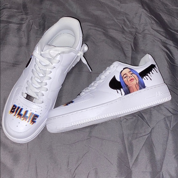 billie eilish shoes air force 1